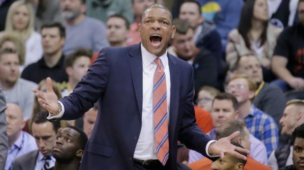 Clippers Coach Doc Rivers says that talking to teams about potential trades is due diligence.