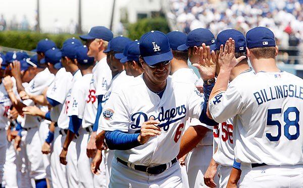 Dodgers' home season opener