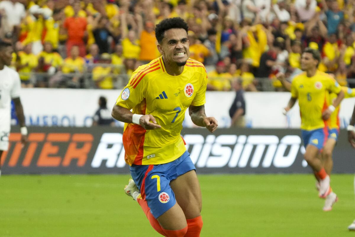 Colombia's Luis Diaz.