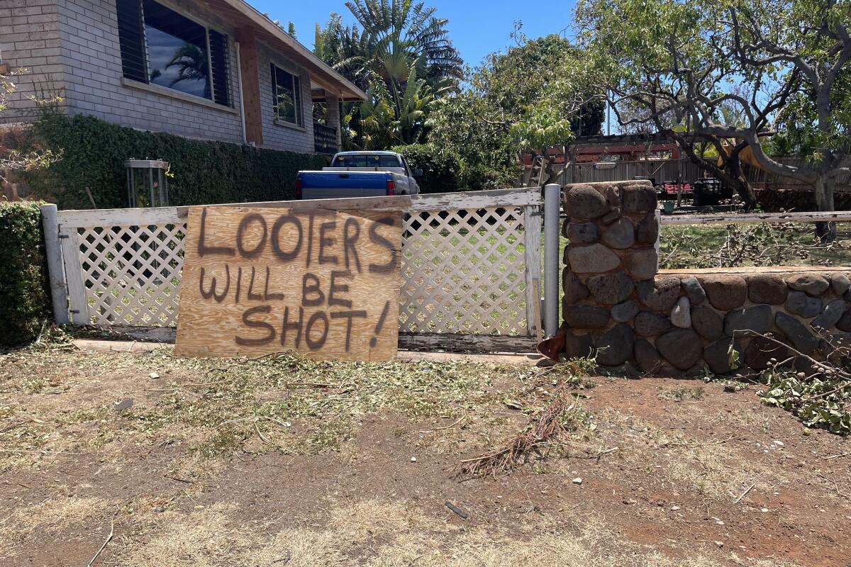 Kovach ailesinin yaşadığı Lahaina mahallesi, Ağustos ayında Maui'deki orman yangını nedeniyle neredeyse tamamen yok oldu.