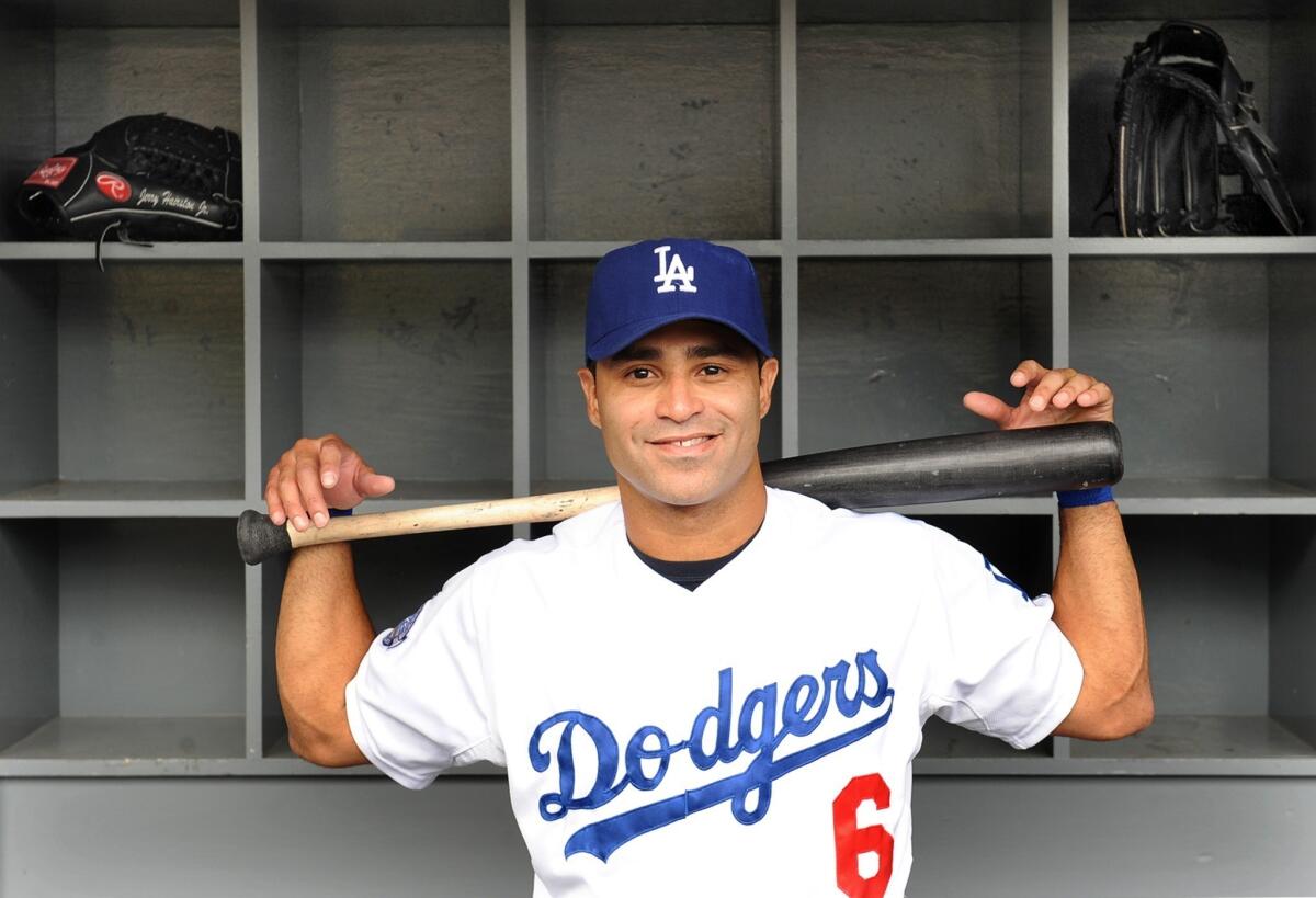 Dodgers utilityman Jerry Hairston Jr. is frequently mentioned as a likely backup to starting left fielder Carl Crawford.