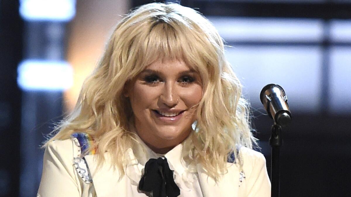 Kesha at the Billboard Music Awards in Los Angeles on May 22.