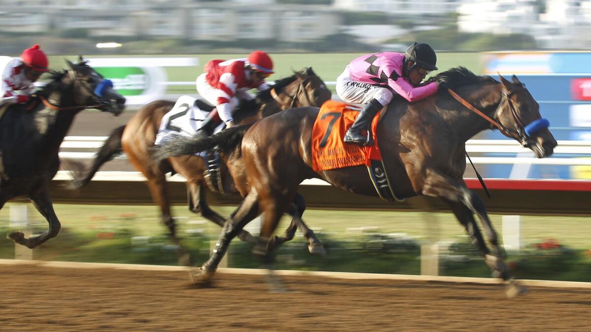 Game Winner (7) brings a three-race undefeated streak into Friday’s 1 1/16-mile Juvenile.