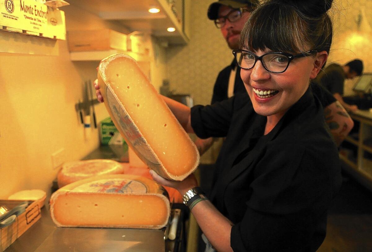 Among the new kids on the block is DTLA Cheese, run by Lydia Clark and Reed Herrick (and Lydia's sister Marnie), at Grand Central Market in downtown Los Angeles.