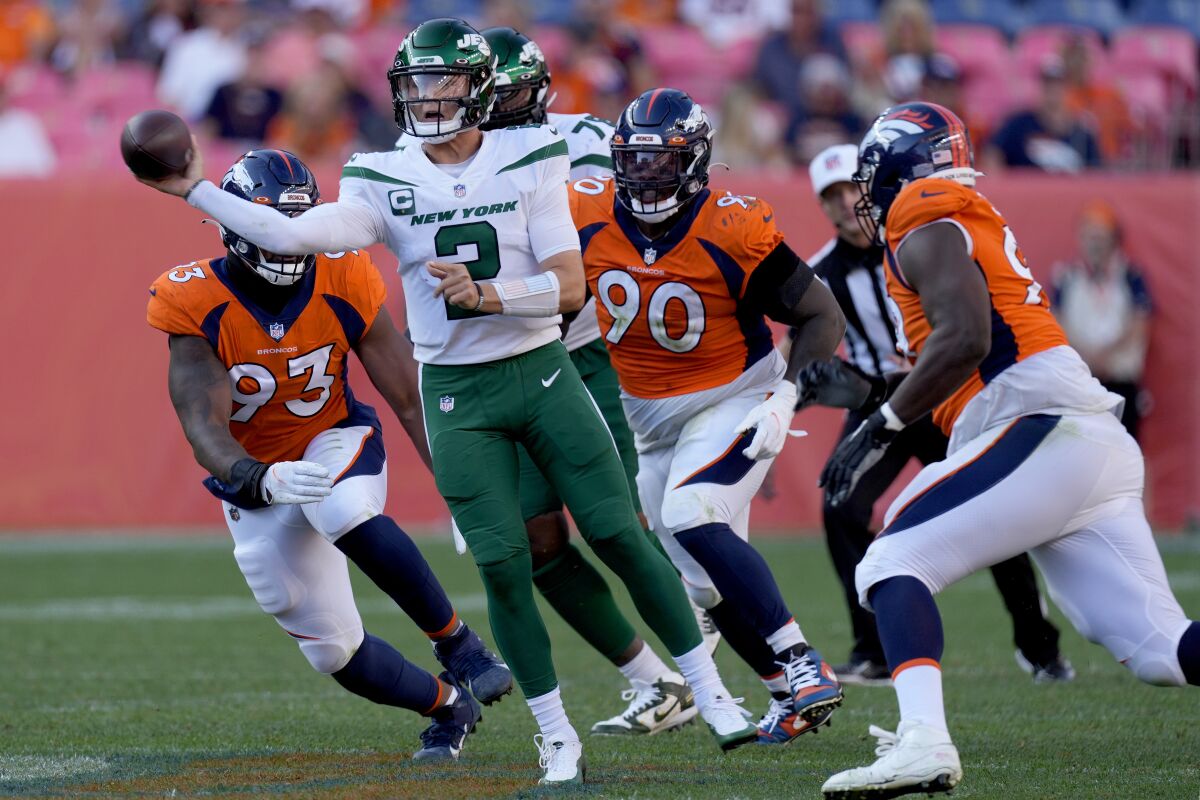 Another tough day for Wilson, Jets in 26-0 loss to Broncos - The