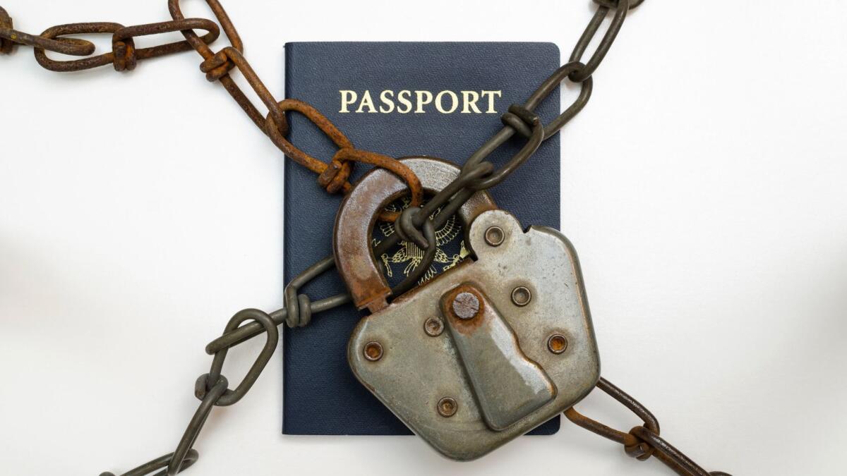 If your passport is locked up in chains, here's what to do if your problem is back taxes or child support.