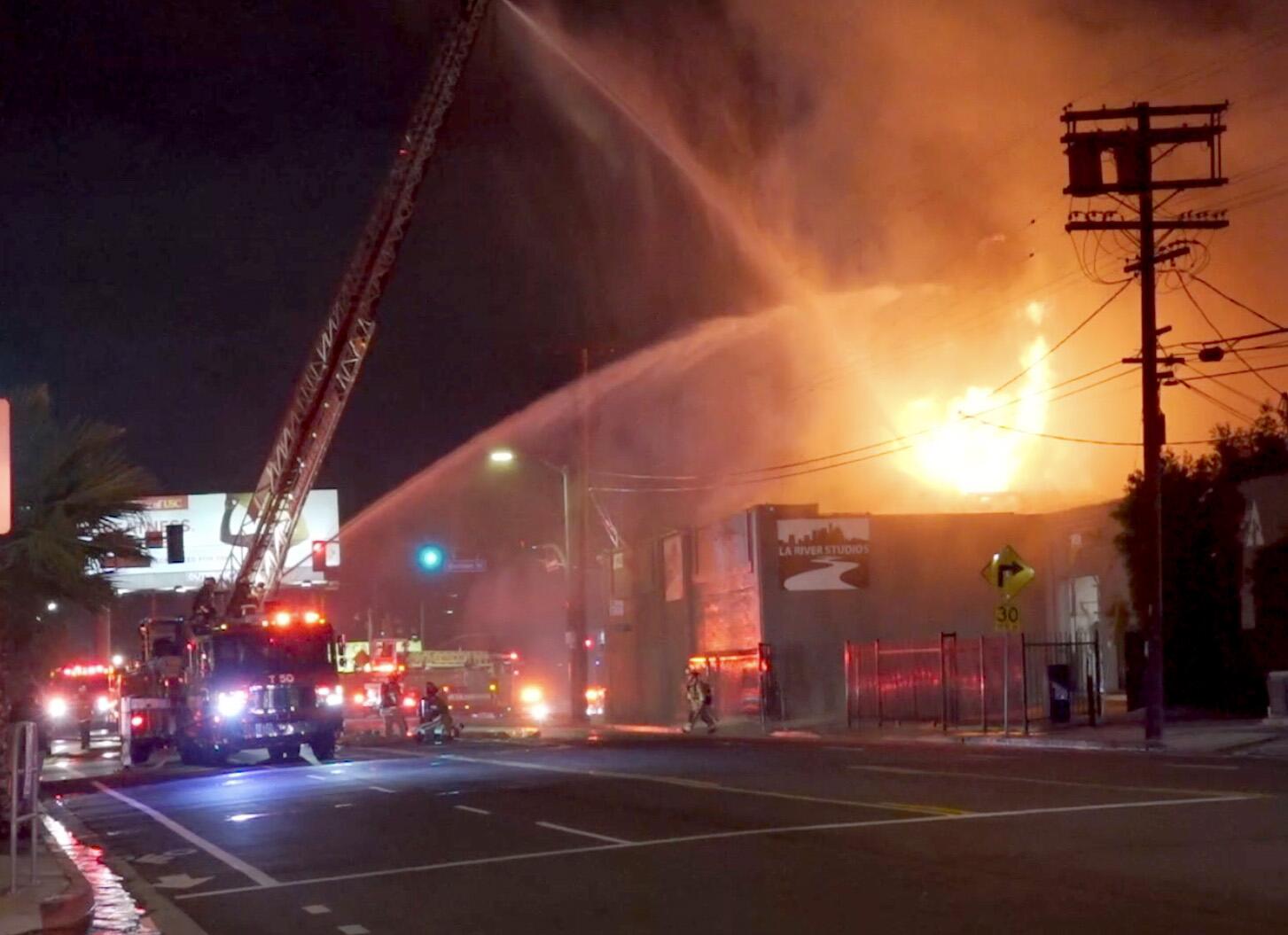 Early morning Cypress Park fire interrupts wedding reception at historic building 
