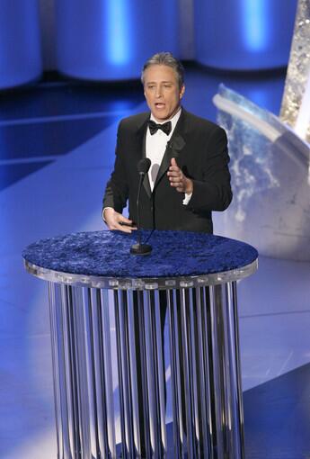 2008 Oscars host Jon Stewart.
