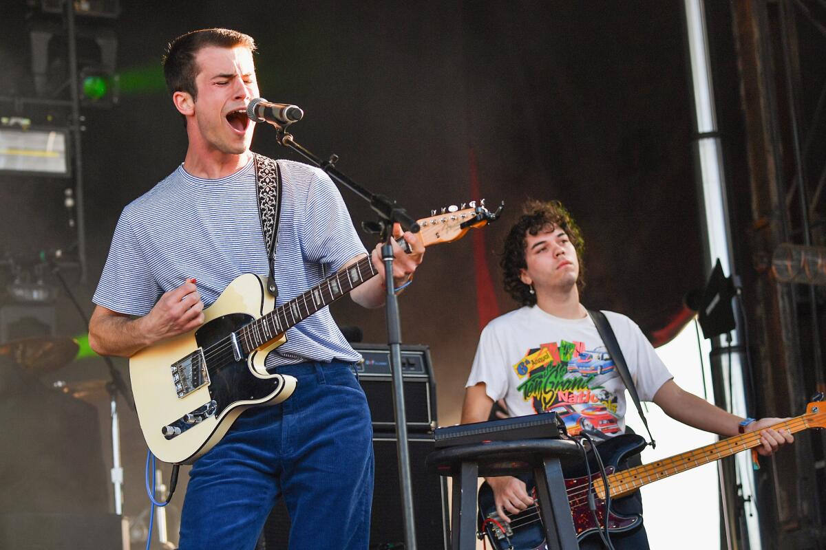 Wallows performs last year in New Orleans.