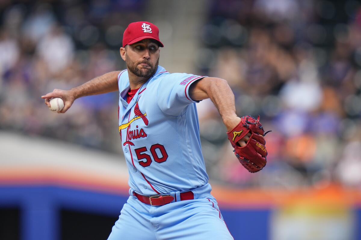 Wainwright wins No. 198, Goldschmidt homers as the Cardinals beat the Mets  5-3 to stop their slide - The San Diego Union-Tribune