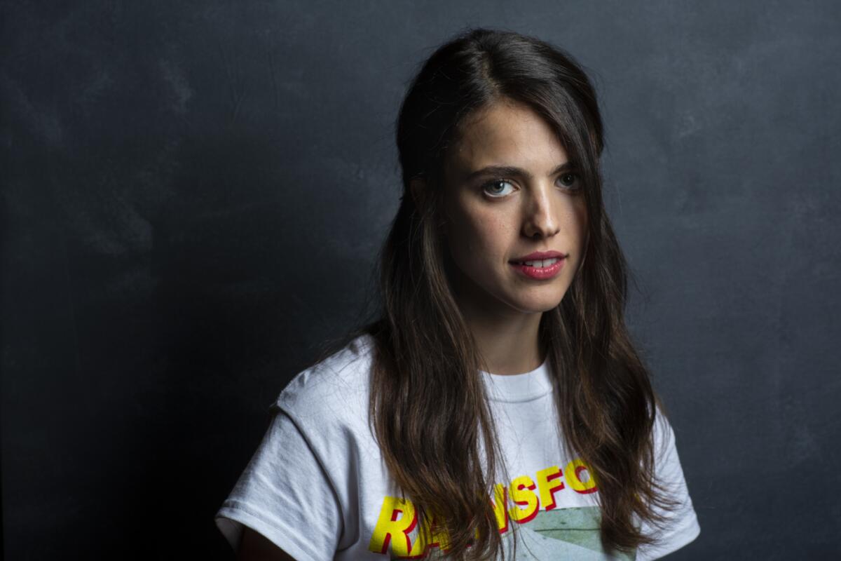 Actress Margaret Qualley from the film "Donnybrock."
