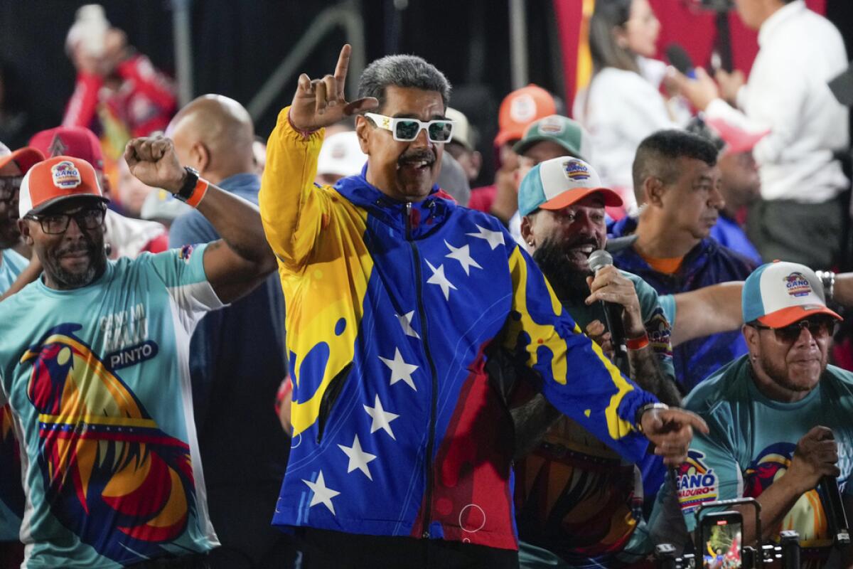El presidente Nicolás Maduro 