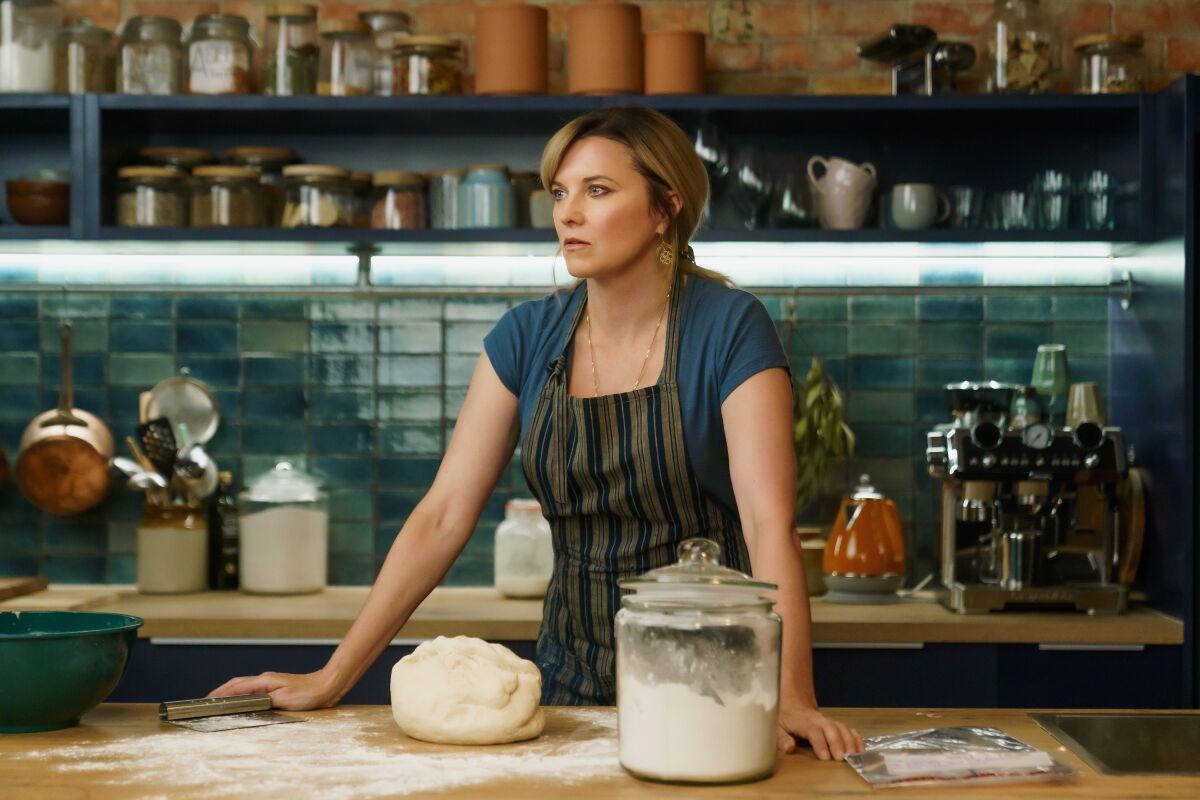 Lucy Lawless in Acorn TV's "My Life Is Murder."