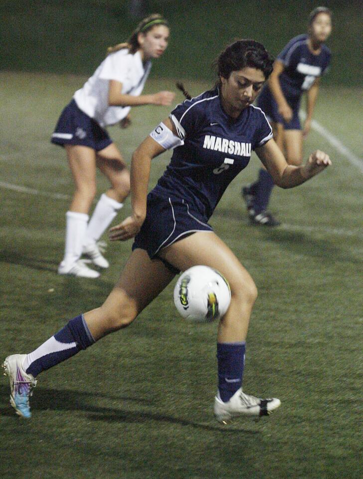 Photo Gallery: Flintridge Prep v. Marshall Fundamental nonleague girls soccer