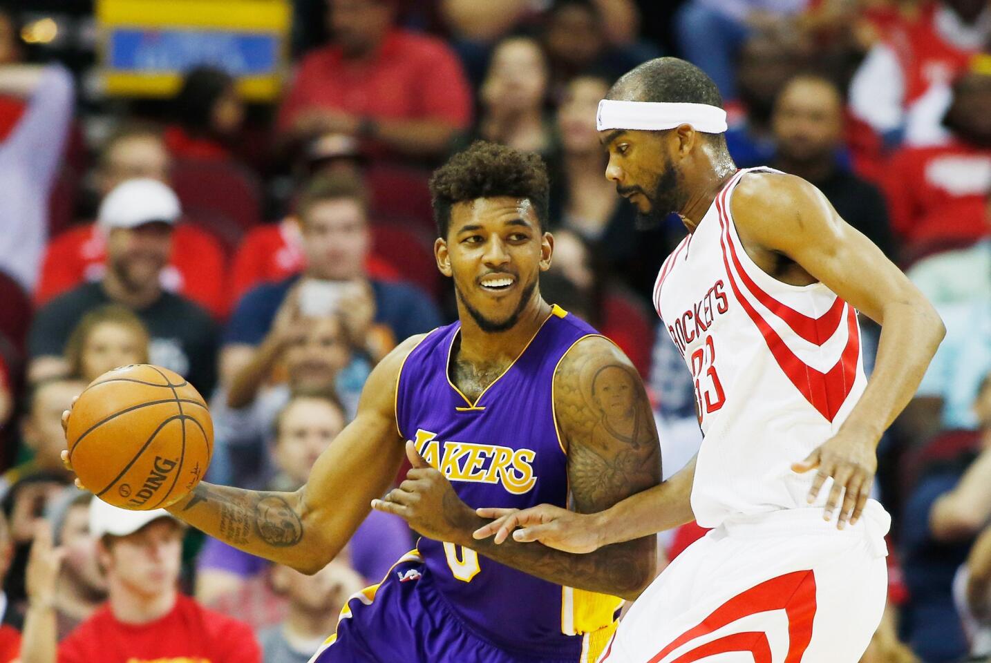 Nick Young, Corey Brewer