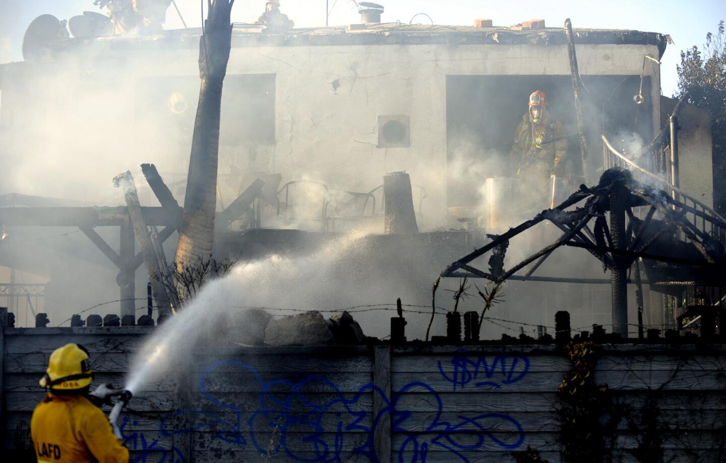 San Pedro fire