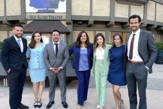 The current team of Univision San Diego celebrates 25 years of on-air news. 