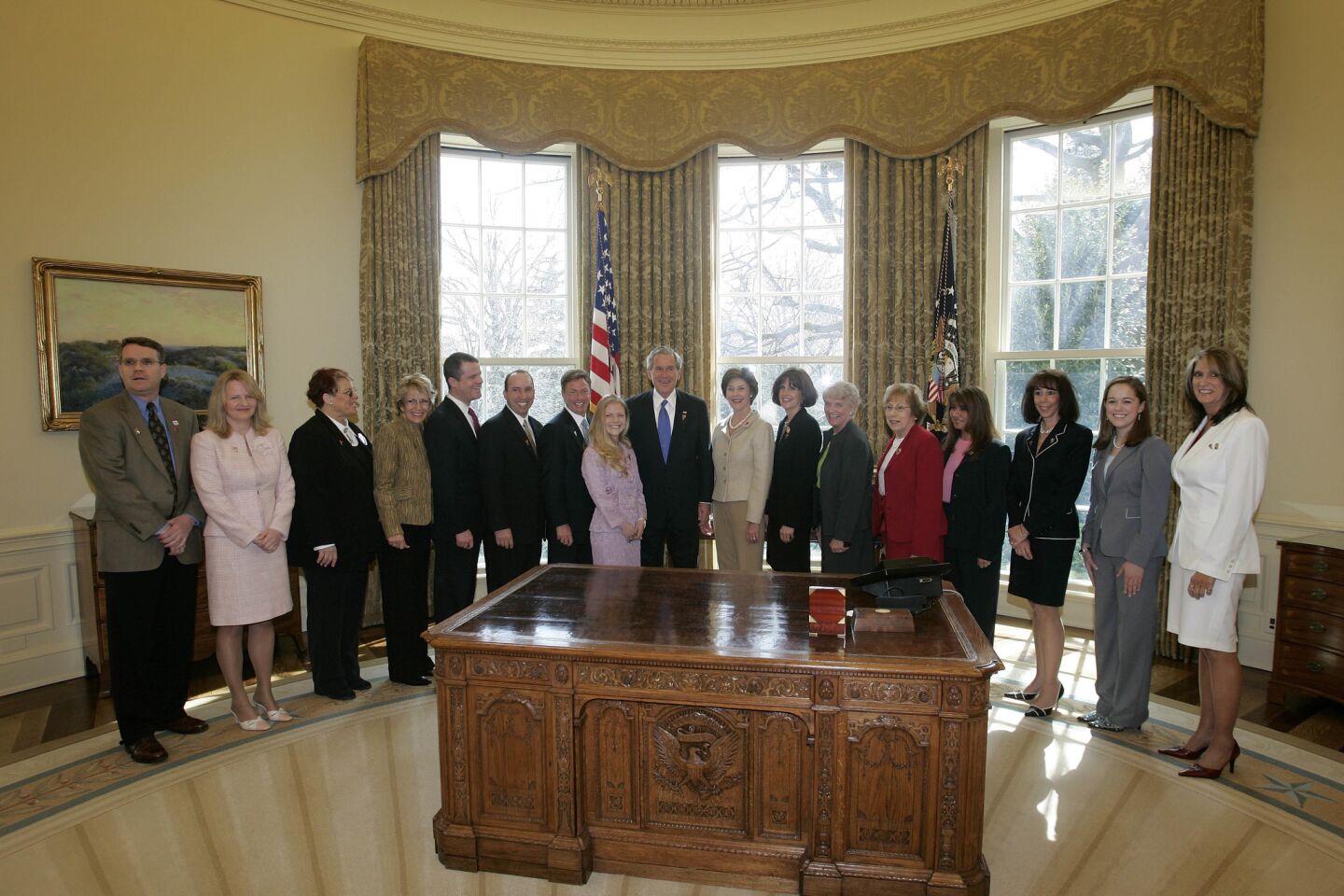 In the Oval Office