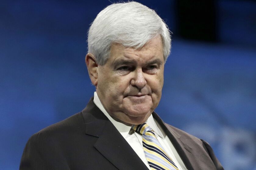 Newt Gingrich told Sean Hannity on Hannity's radio show that Indiana ice cream maker Bonnie Doon Ice Cream Corp. is being forced to close its doors because of Obamacare.