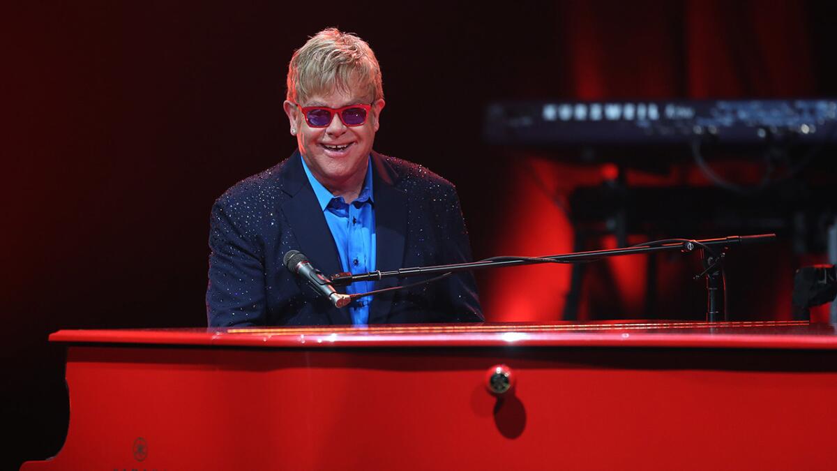 Elton John will be a guest on "The Graham Norton Show" on BBC America.