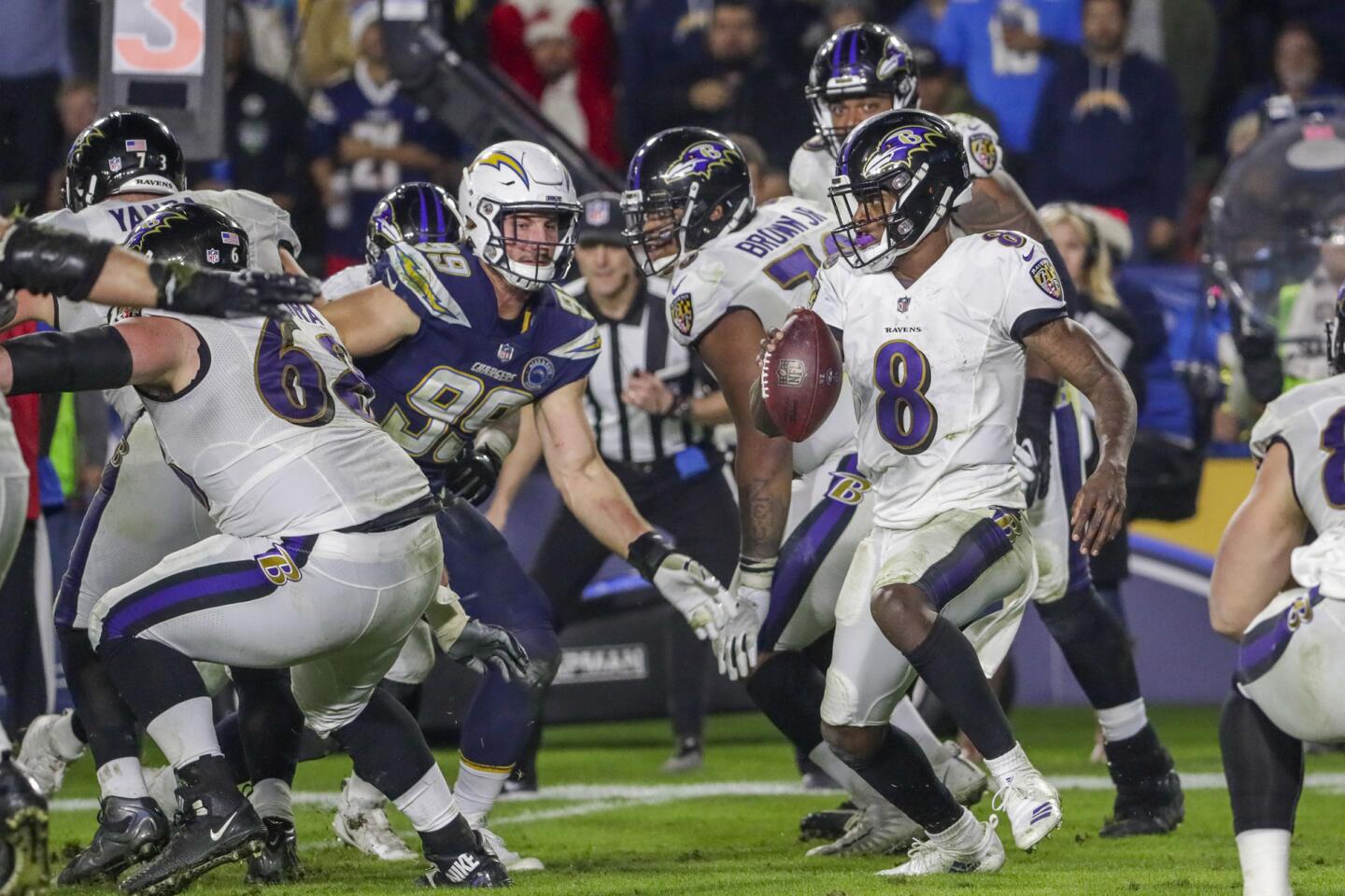 What we learned from the Chargers' 22-10 loss to the Ravens - Los