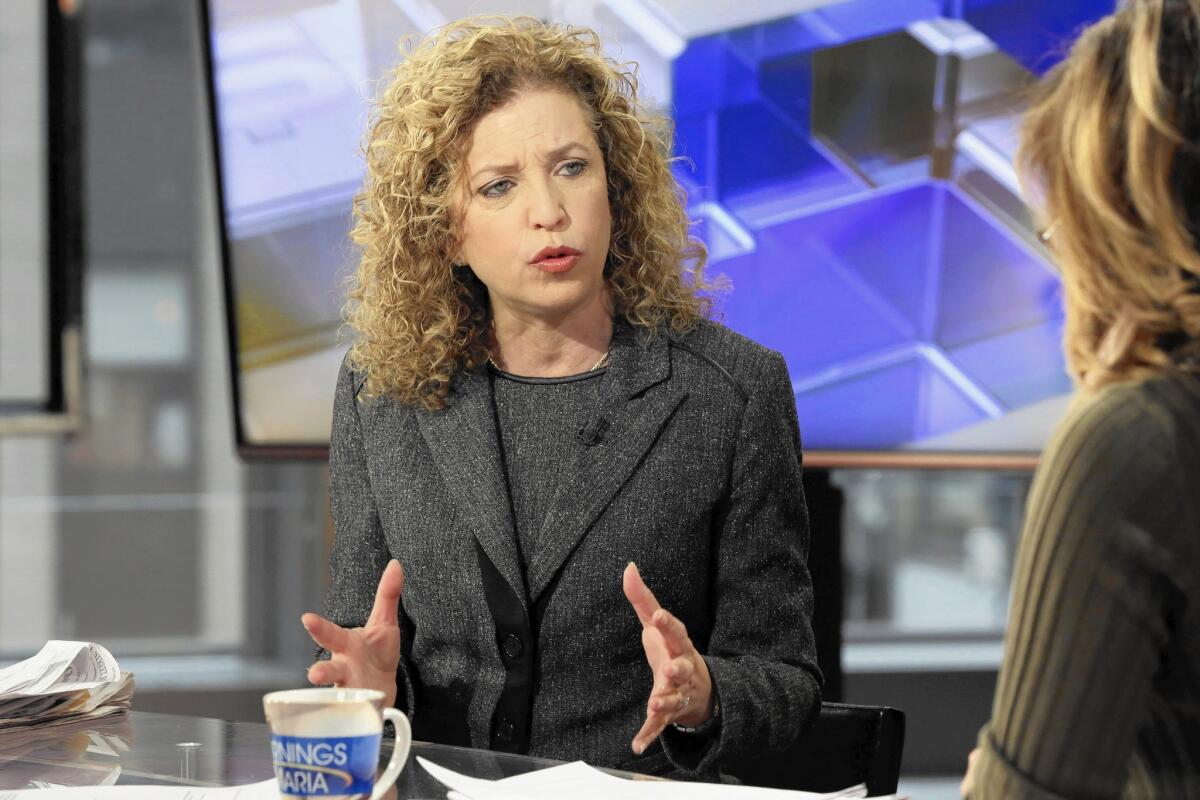 Rep. Debbie Wasserman Schultz (D-Fla.) co-sponsored a bill on payday lending.