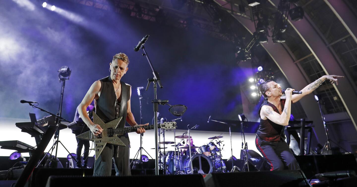 Depeche Mode at the Hollywood Bowl