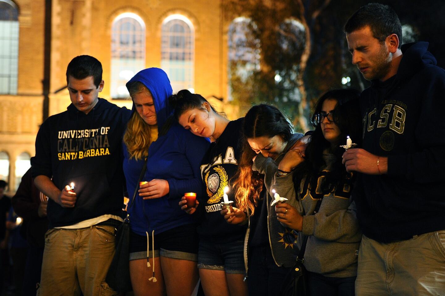 UCLA candlelight vigil