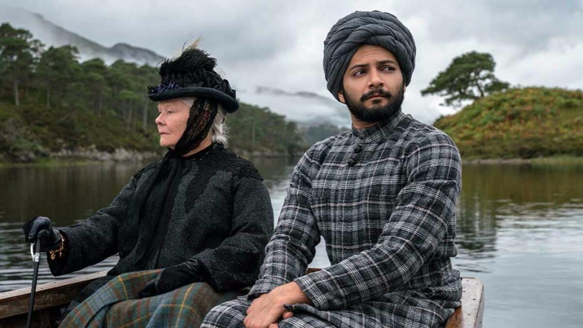Judi Dench portrays Queen Victoria and Ali Fazal is Abdul Karim in "Victoria & Abdul." (Peter Mountain / Focus Features)
