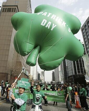 St. Patrick's Day in Seoul, South Korea