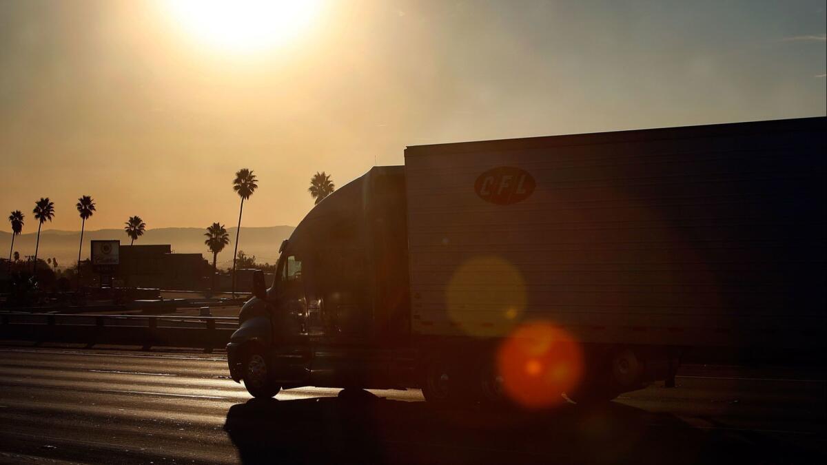 Scientists studying satellite date found an unexpected slowdown in the reduction of smog-forming emissions that could help explain why air quality gains in Los Angeles and other areas have faltered in recent years.