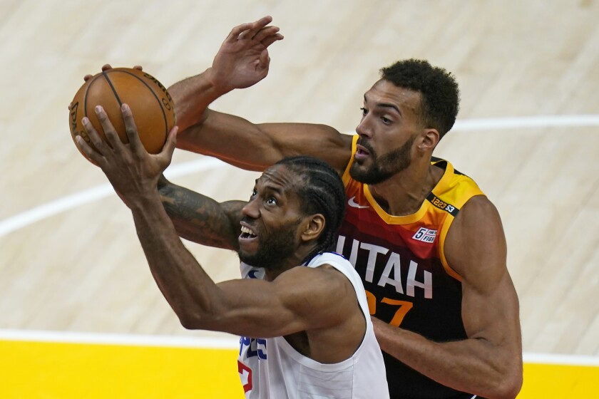 The Sports Report Clippers Lose Wild Game 1 To Jazz Los Angeles Times Utah Jazz 2022-23 Schedule