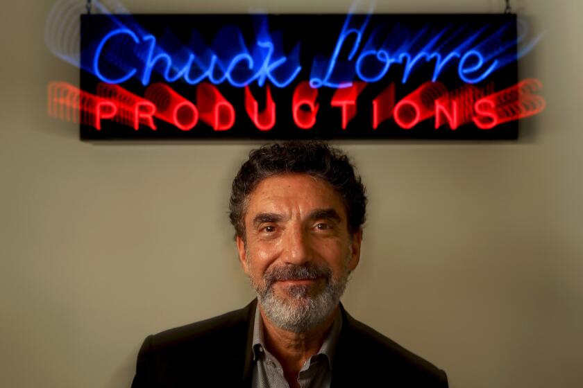 "The idea of being able to make up a story and make characters and relationships, and then see it become real, early on that was amazing to me, that that could actually happen," said TV show maker Chuck Lorre.