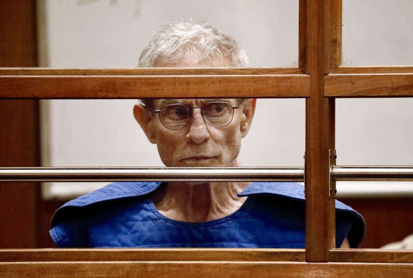 Ed Buck in court in Los Angeles