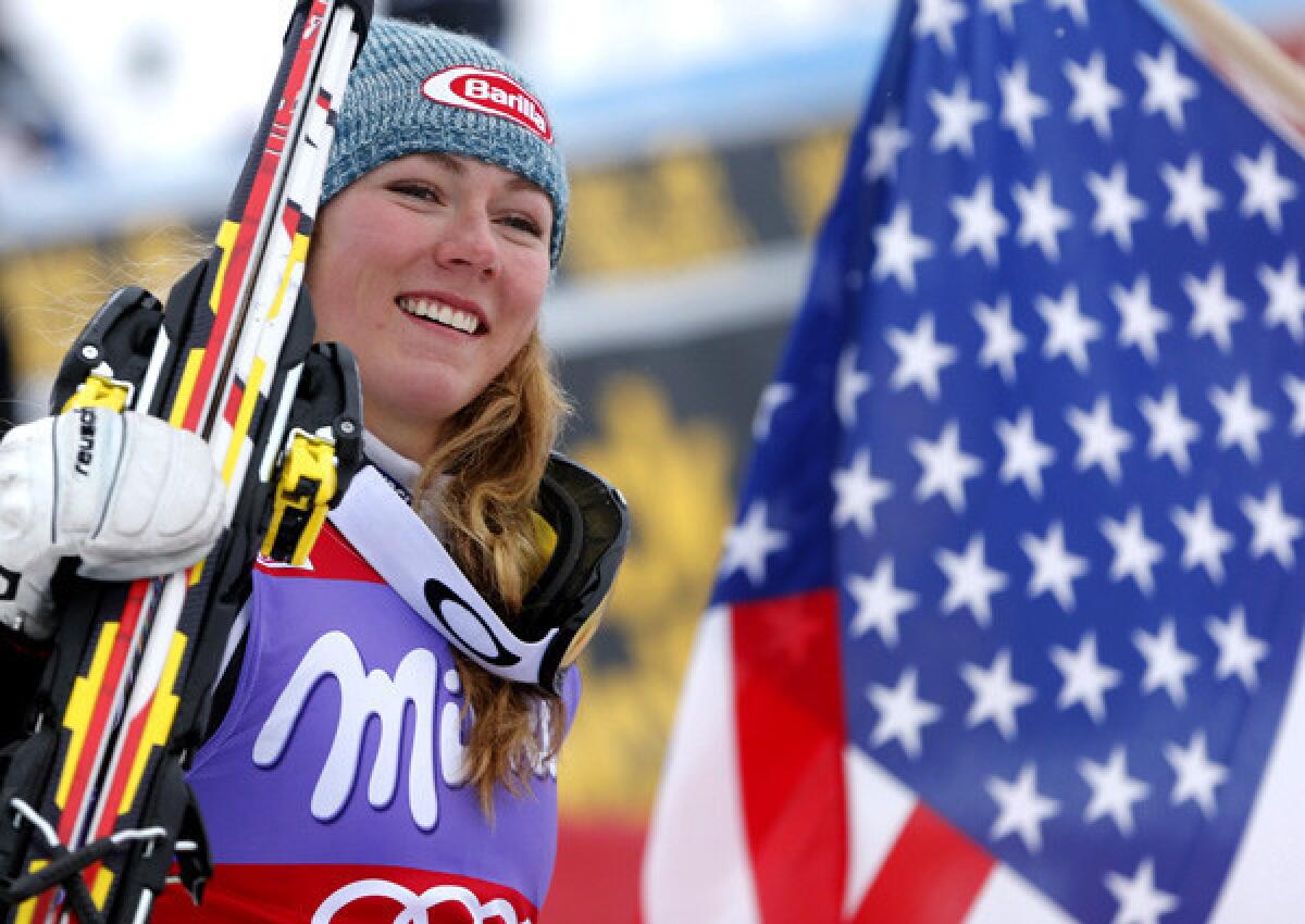 U.S. teenager Mikaela Shiffrin is a World Cup slalom champion capable of winning a gold medal at the Sochi Games.
