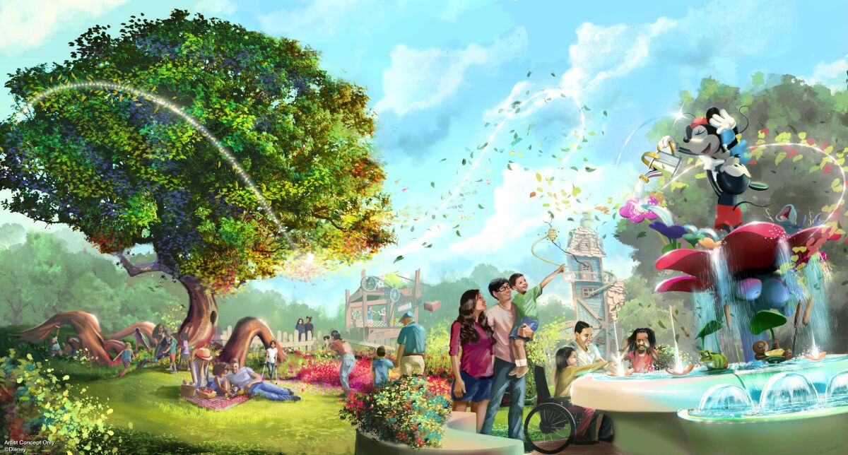 Mickey's Toontown at Disneyland Park will include CenTOONial Park, a large outdoor play area.