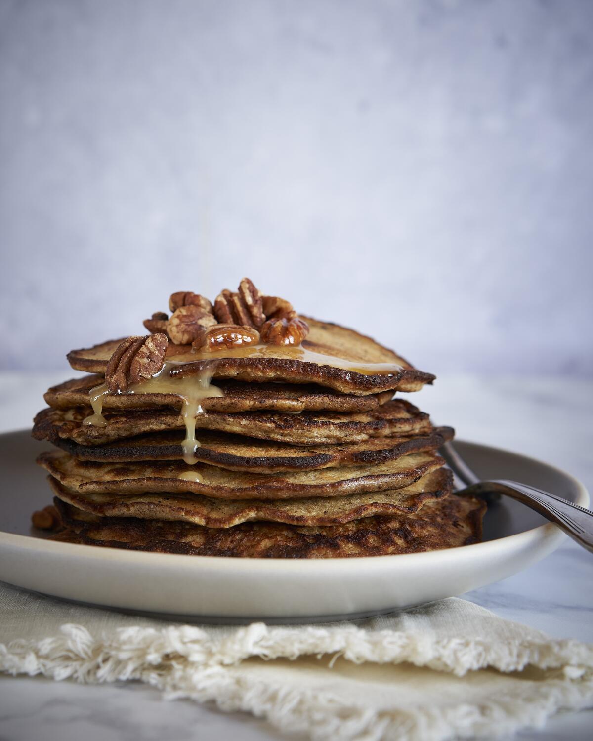 pecan pancakes from "for appropriate measures".