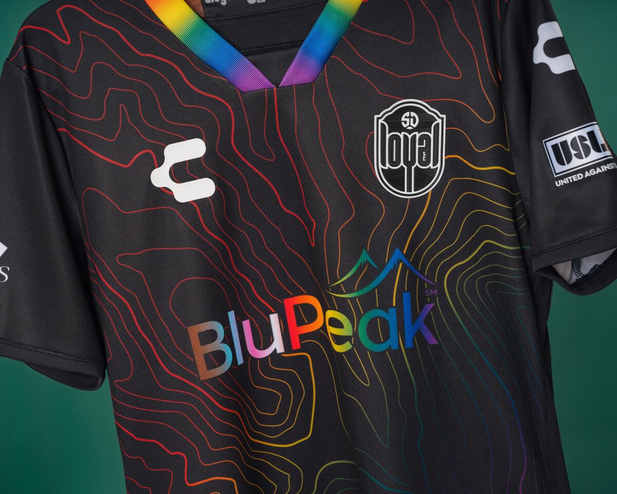 San Diego Loyal release new uniforms for Saturday's Pride Night
