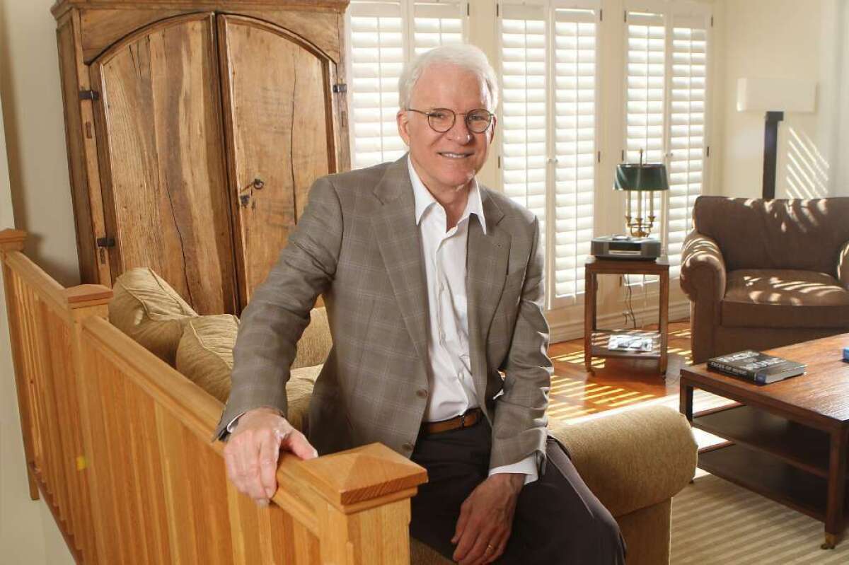 Steve Martin will co-curate an exhibition of art by Lawren Harris at the Hammer Museum in 2015.