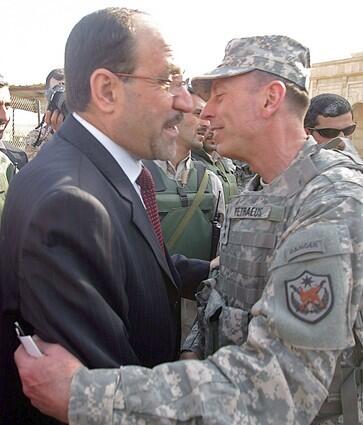 David Petraeus with Maliki