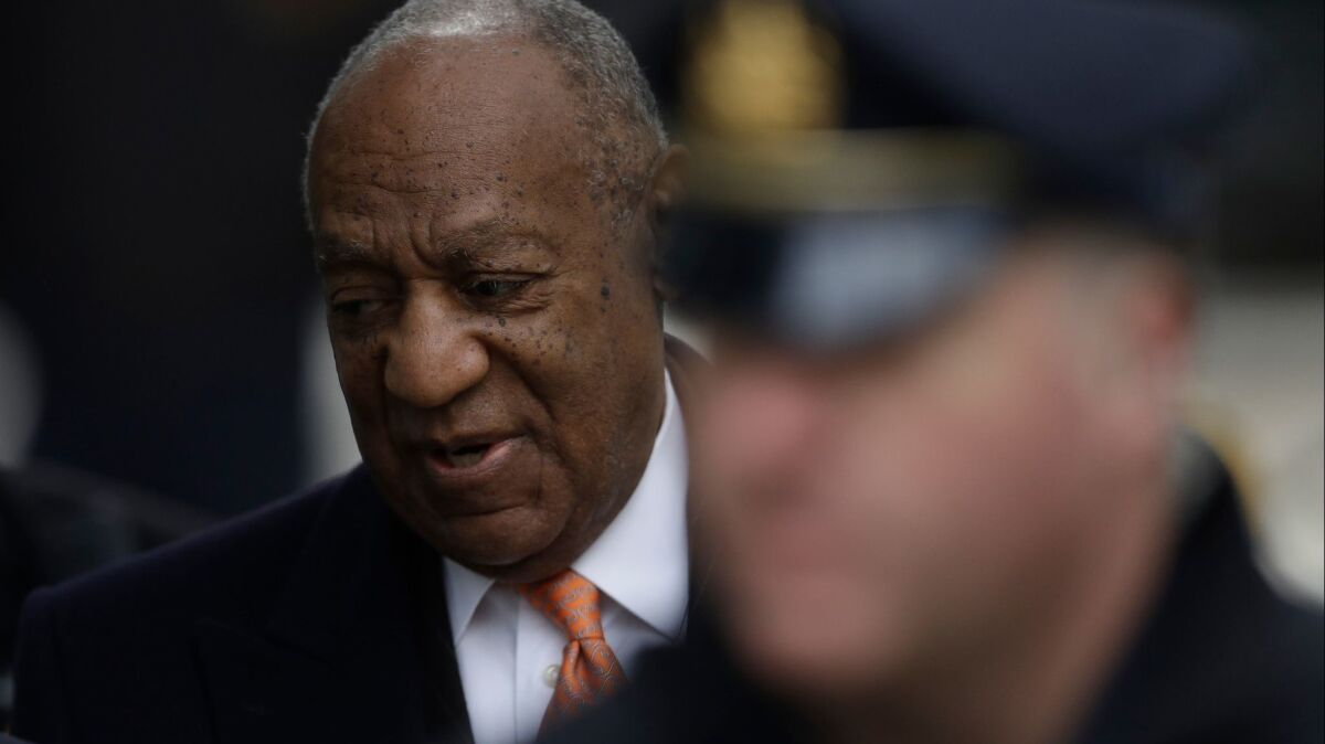 Bill Cosby arrives at court in Norristown, Pa.