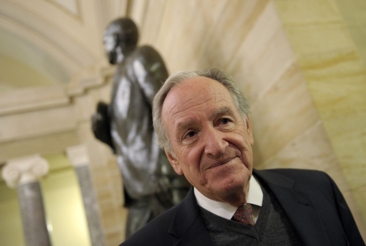 Sen. Tom Harkin, 73, was first elected to the House of Representatives in 1974 and became a senator in 1984.