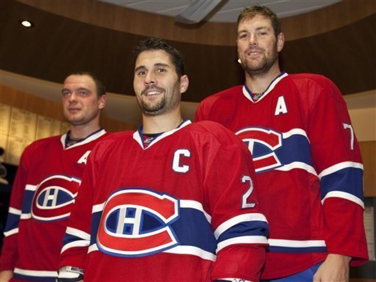 Canadiens name Gionta 28th captain