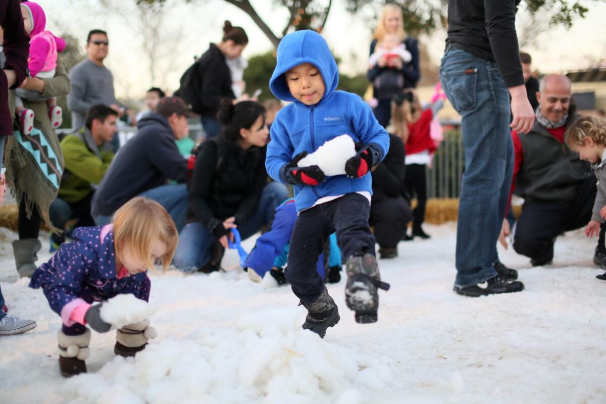 Winter Festival slated for Jan. 7 and 8 at Poway Community Park