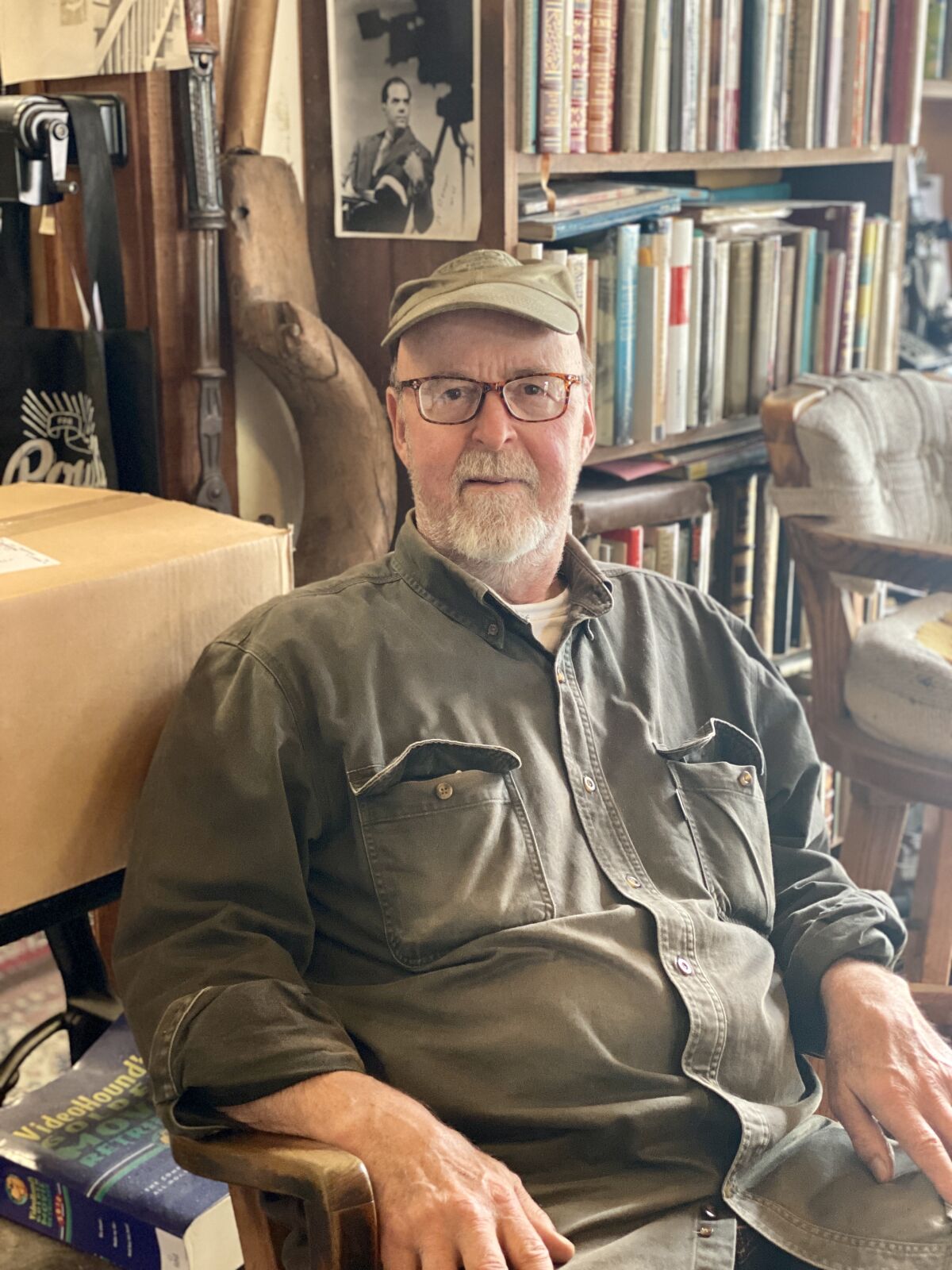 Dennis Wills, who owns D.G. Wills Books, served in the Air Force from 1961 to 1971.