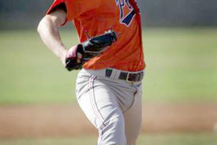 Pasadena Poly pitcher Rob Rasmussen struck out a school-record 20 batters in a 5-1 seven-inning victory over Glendale.