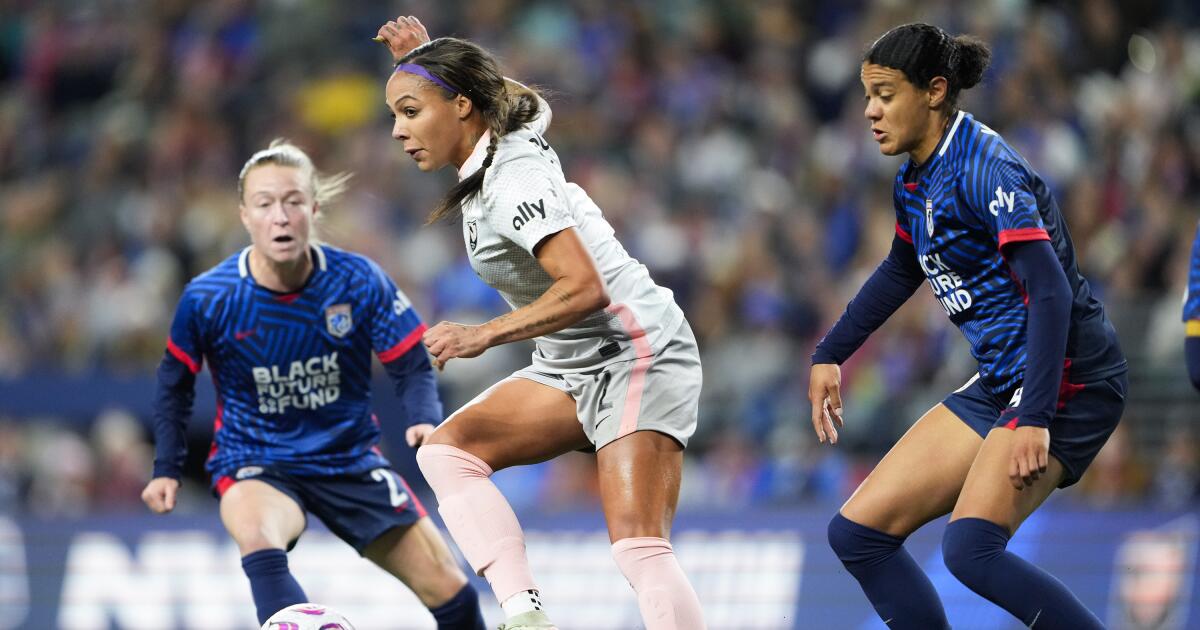 OL Reign'ın son golü Angel City'nin NWSL play-off'larındaki ilk maçını paramparça etti