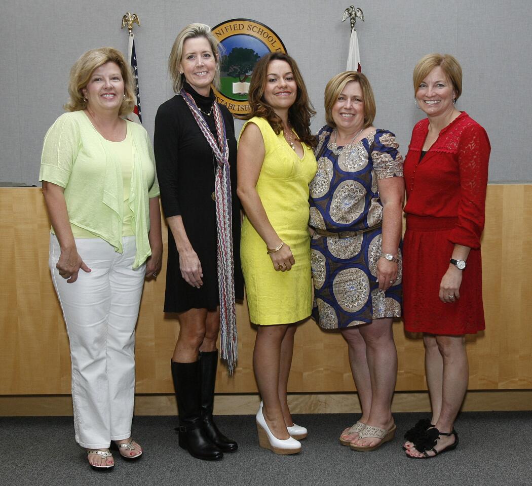 Photo Gallery: Newly installed LCUSD PTA Executive Boards