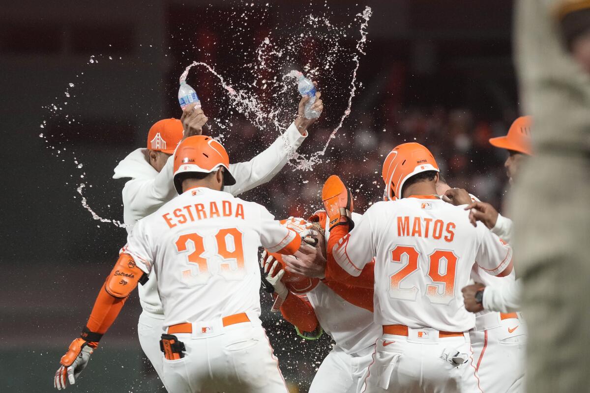 Joc Pederson's Walk-off Walk  San Francisco Giants vs San Diego