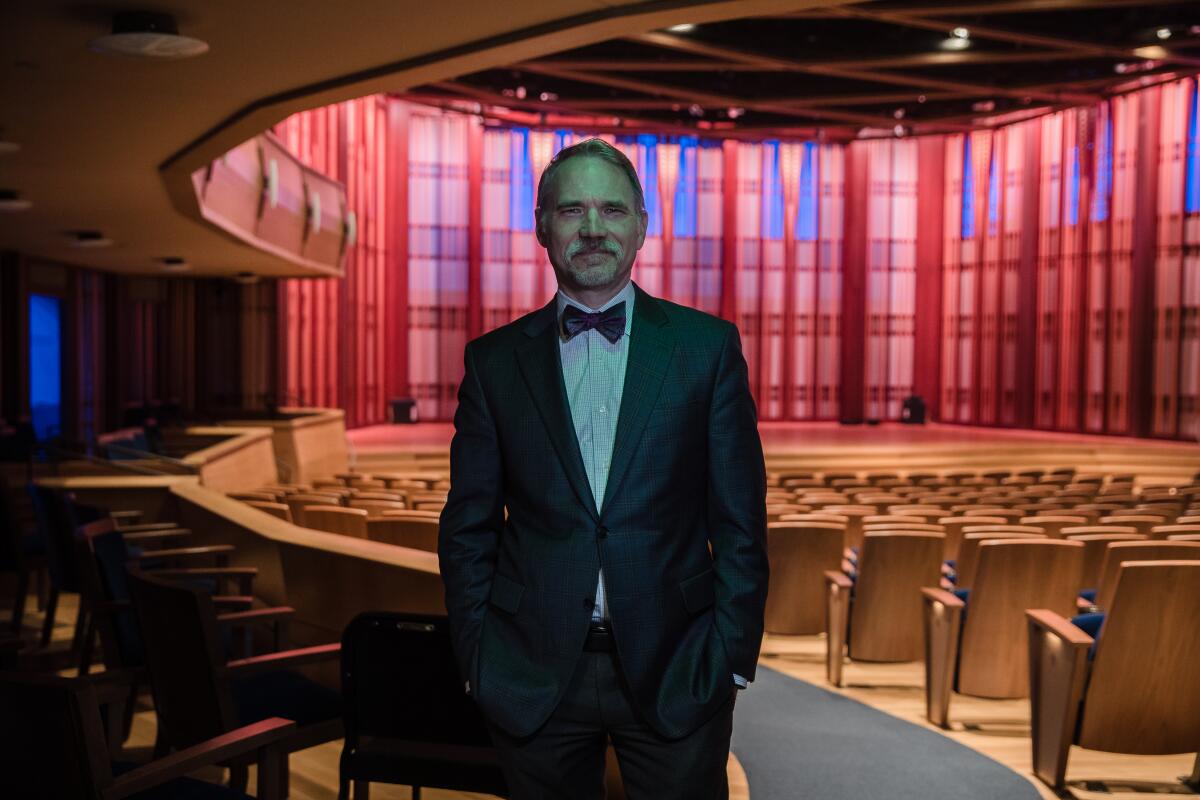 La Jolla Music Society President and CEO Todd Schultz has headed the nonprofit arts organization since early 2020.